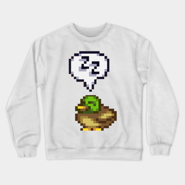 Stardew Valley Sleeping Duck Crewneck Sweatshirt by r9440